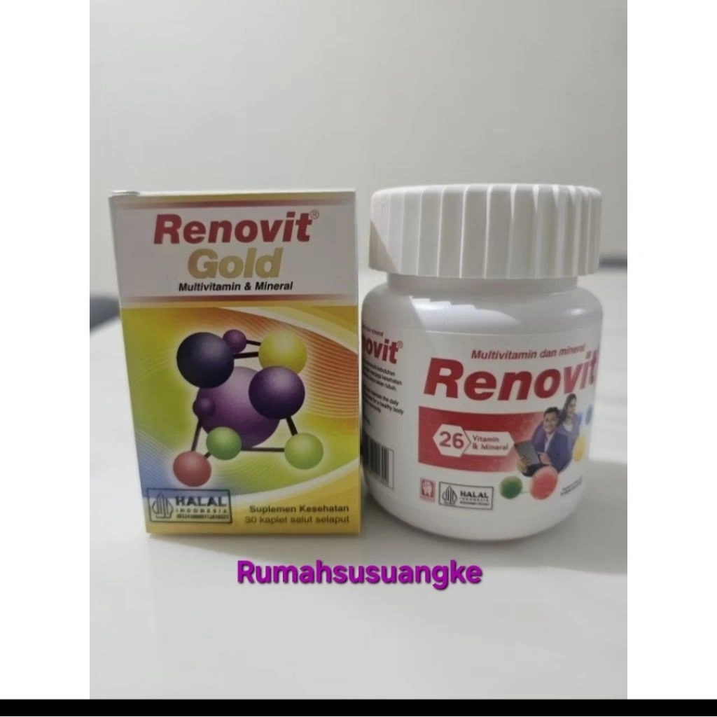 Promo Renovit Multi Vitamin dan Mineral#Renovit Gold