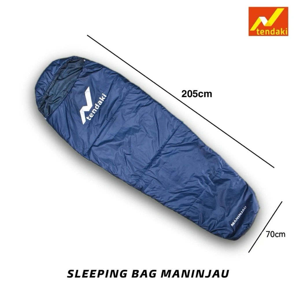 TENDAKI •Sleeping bag / kantong tidur polar / synthetic •type mummy Maninjau dan cabin Singkarak ji