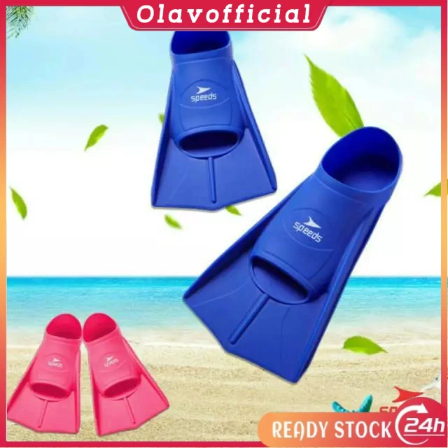 COD Kaki Katak Speeds Silicone Fin Renang Diving DEWASA Anak XS-L