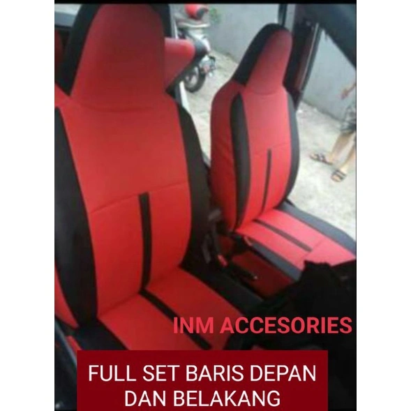 SALE SARUNG JOK MOBIL AGYA AYLA BRIO YARIS JAZZ FULL SET 2 BARIS