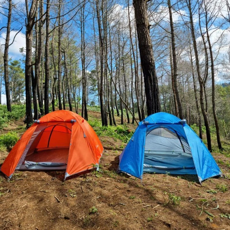 Tenda camping compass kap 4p tenda compass aloy double layer tenda compas frame alloy tenda dome tenda outdoor