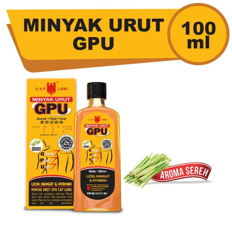 Minyak Urut GPU 100ml