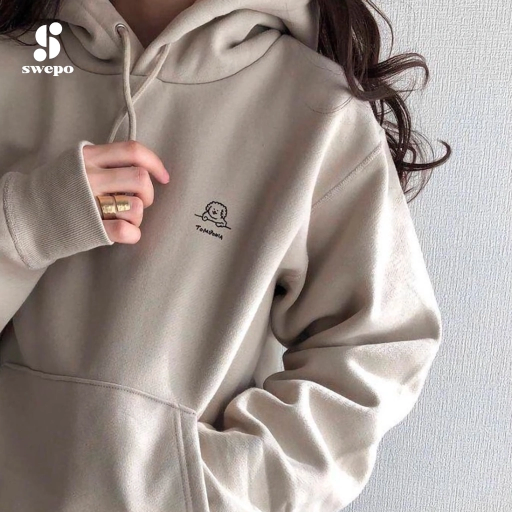 SWEPO Hoodie Jumper Dog (Bordir) S-XXL (Pria & Wanita)