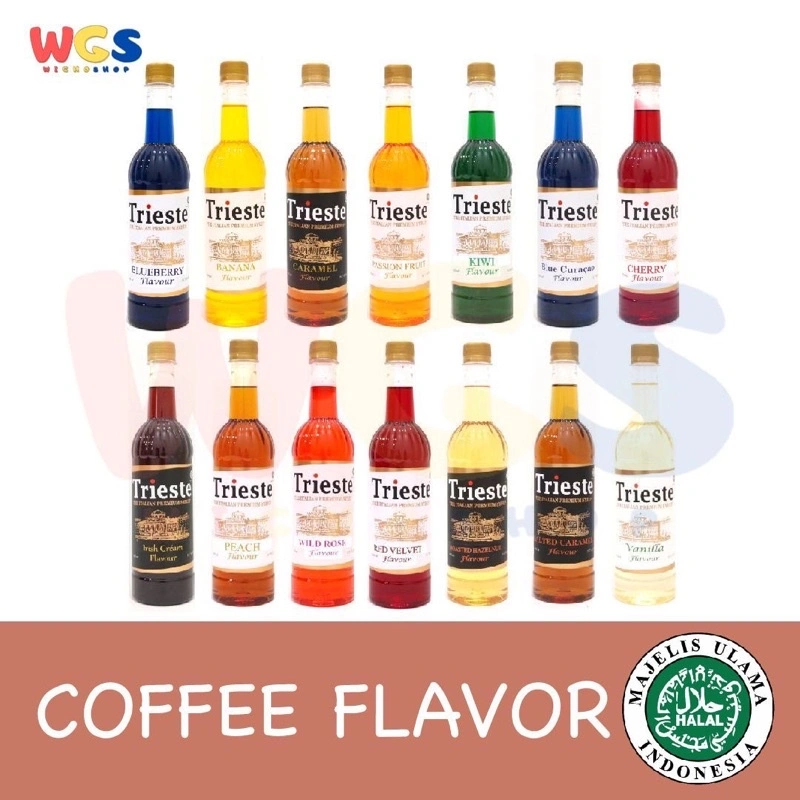 Trieste Syrup Varian Coffee Premium Flavours 650 ml
