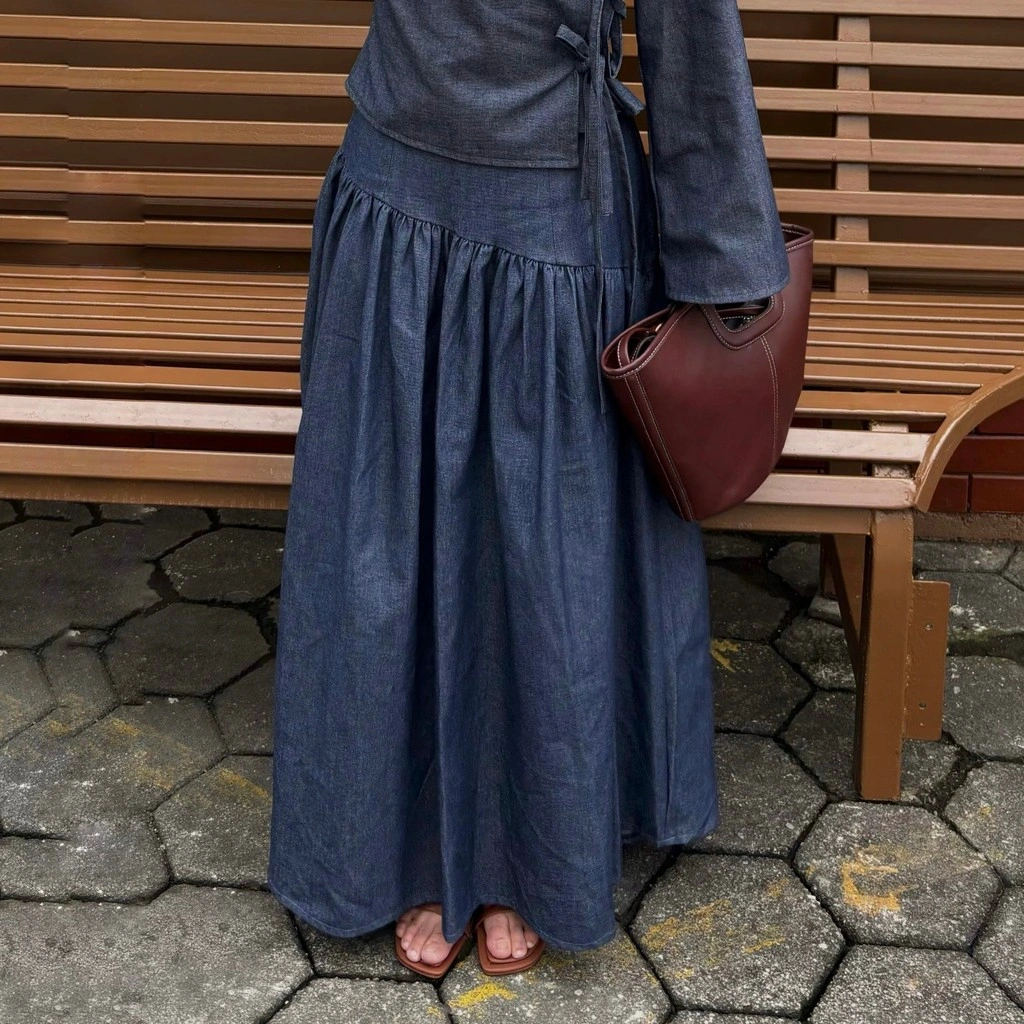 Zoey Skirt - Denim On Denim Collection by WELAVIT | Bawahan denim Wanita