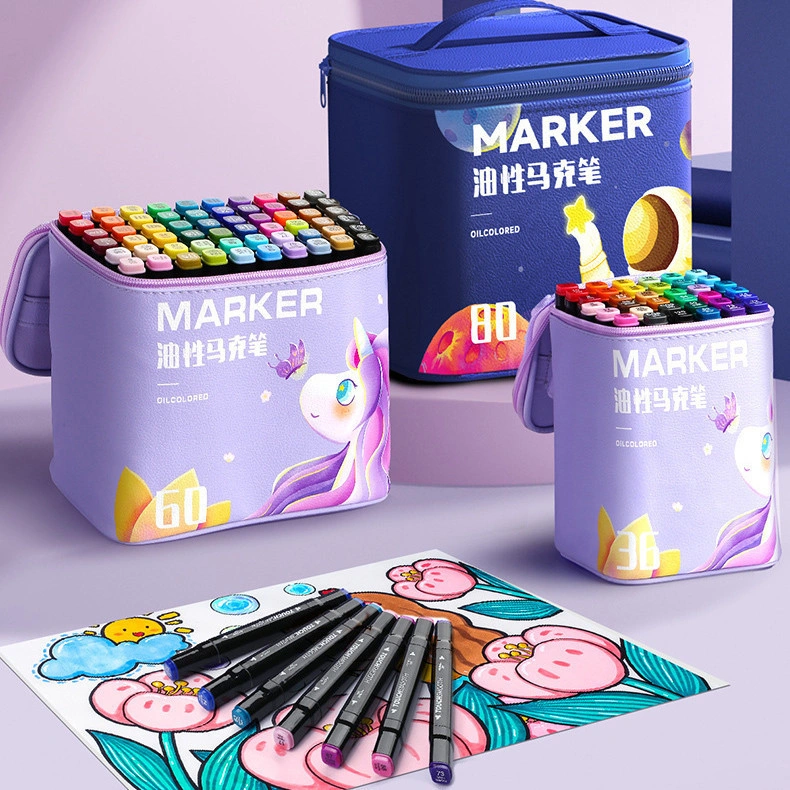 24PCS SPIDOL TOUCH ART MAKER / GRAPHIC ART MAKER PEN COLOR / SPIDOL WARNA 24 SET ATK