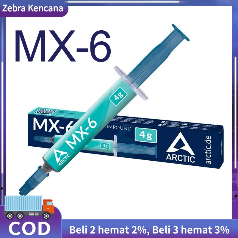 Thermal Paste ARCTIC MX-4/MX-6 (4 Gram) - MX4 HIGHEST Performance | Thermal Pasta Arctic MX4 4Gram