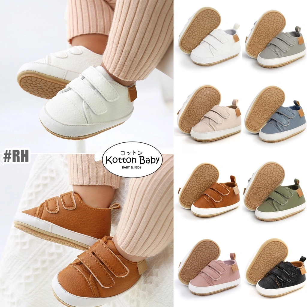 0-18m SEPATU BAYI ANAK SHOES UNISEX LAKI LAKI CASUAL GAUL kotton baby CATALOG RMRS RH