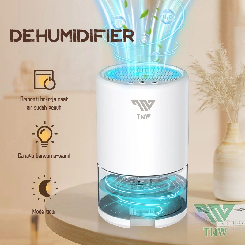 TNW HD10 Dehumidifier 1L Air Dryer Portabel Dehumidifier Serap Air Penyerap Kelembaban Udara Dryer