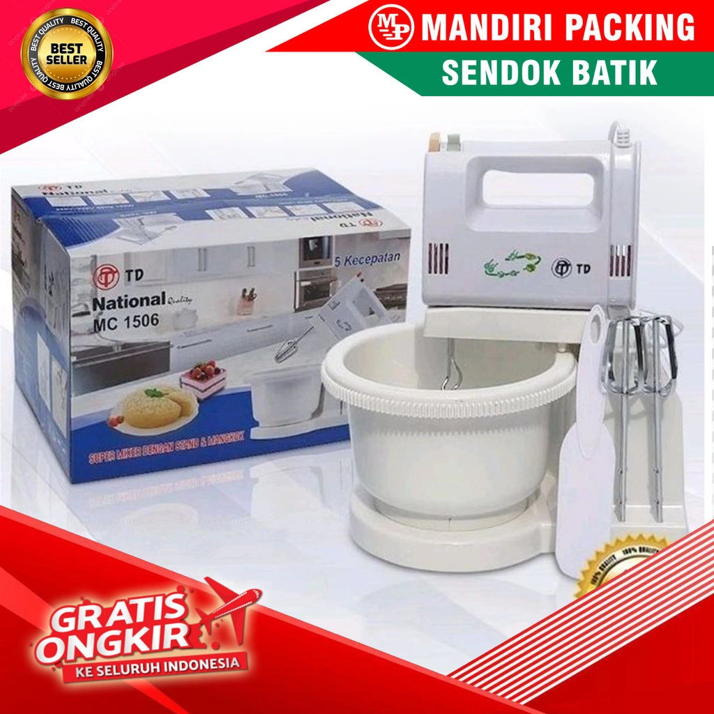 Set Mixer + Mangkok Berputar Mixer Pengaduk Adonan Harga Distributor Termurag Bisa Bayar Di Tempat Pay Later