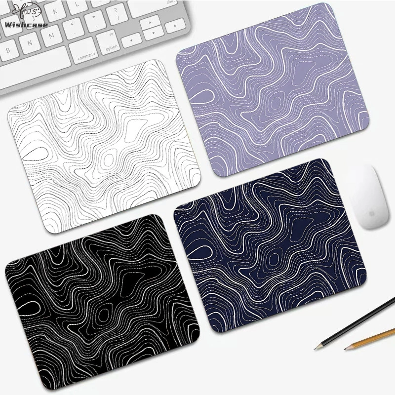 Mousepad Gaming Pad Deskmat Keyboard pad Mousepad Anti Slip Good Quality Simple Curved Patterns Wish Mousepad