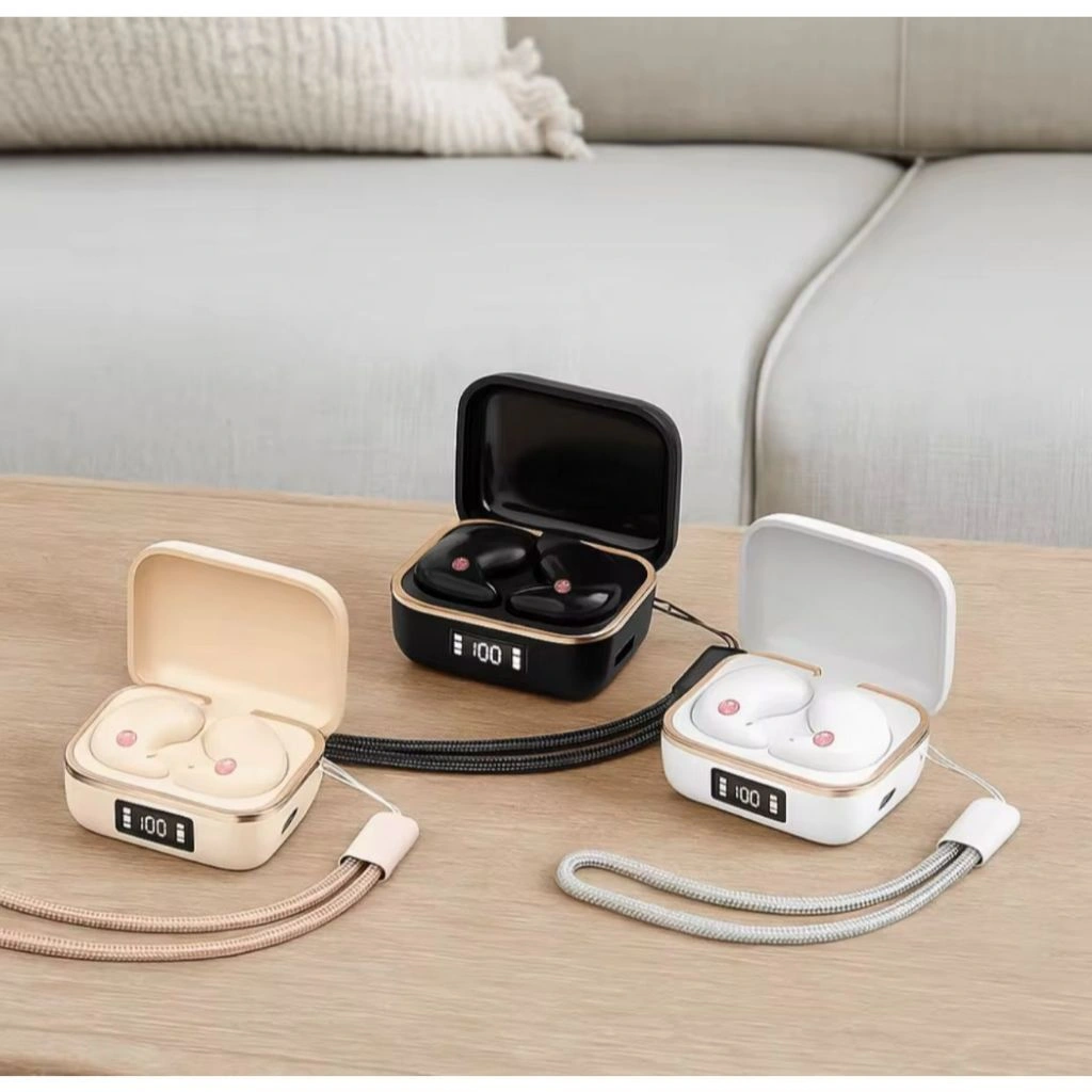 J11 TWS Earphone Bluetooth Wireless Headset Suara Bass Stereo dengan Casing Digital Display