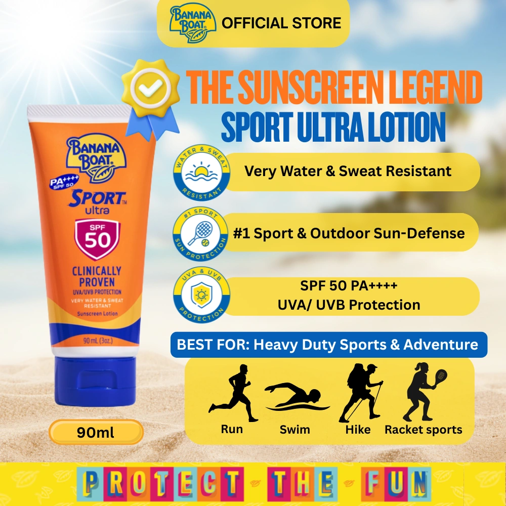 Banana Boat Sunblock Sport SPF 50 90 mL