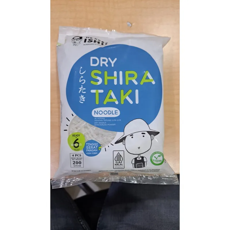 DRY SHIRATAKI / MIE KERING SHIRATAKI (NEW PACKAGING)
