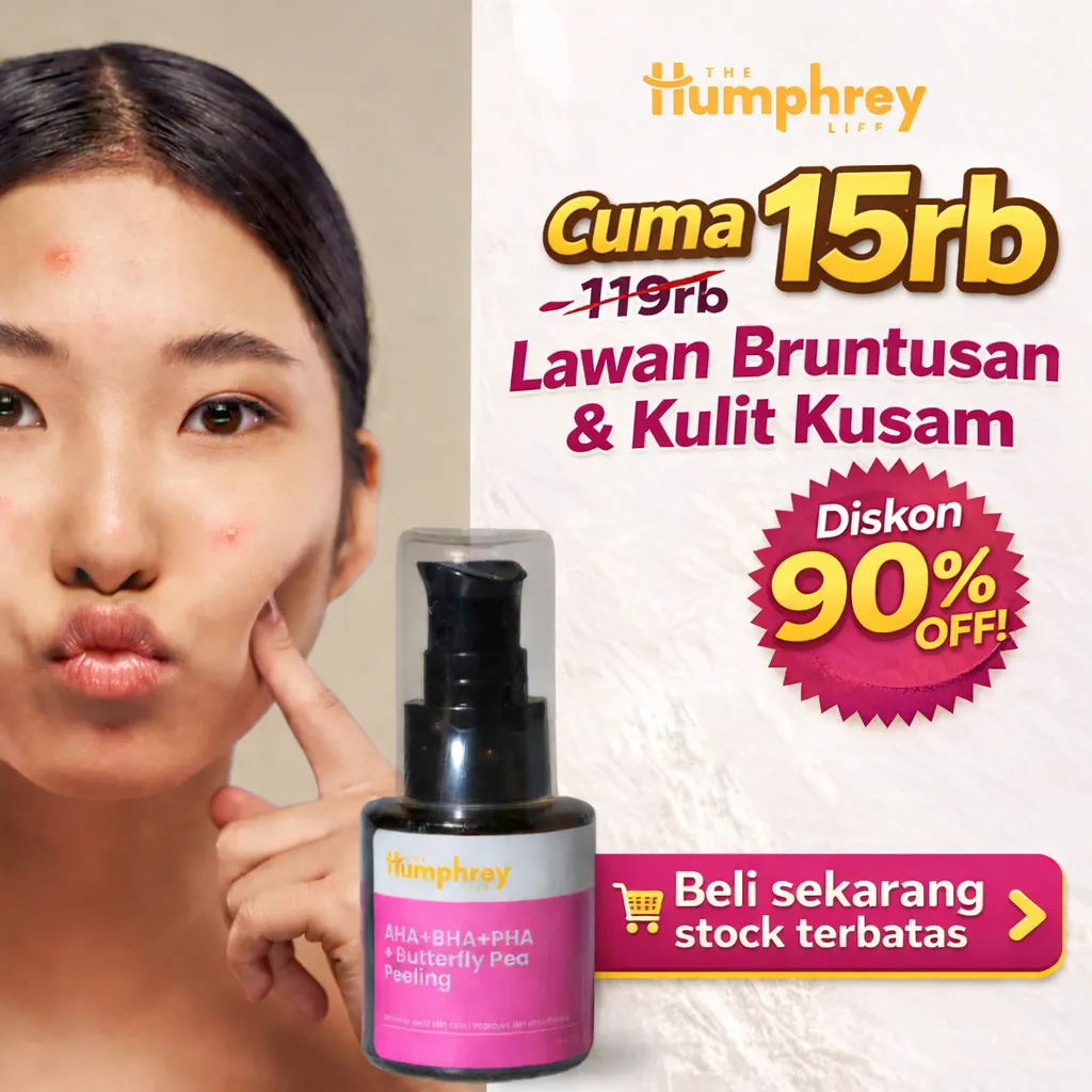 Humphrey AHA BHA PHA + Butterfly Pea Peeling 20ml