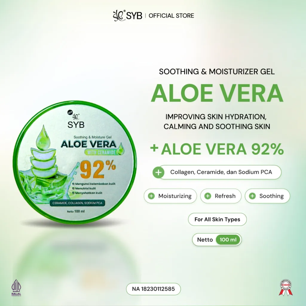 SYB SOOTHING & MOISTURE GEL ALOE VERA 92%