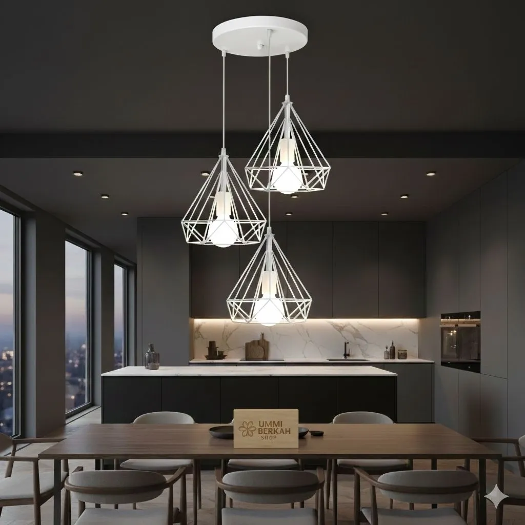 Lampu Gantung Minimalis Lampu Hias Plafon Lampu Industrial Home dekor