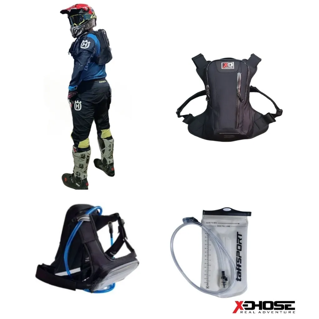 XDHOSE Tas Ransel Pria Hydropack Trail Adventure Trabas Chest bag Phone Pocket Waterpoof Anti Air