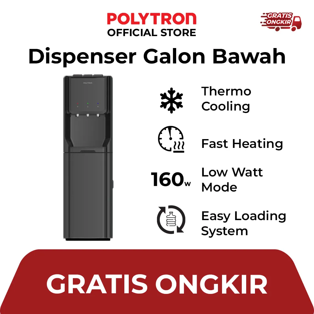 Dispenser Galon Bawah Polytron PWC 500