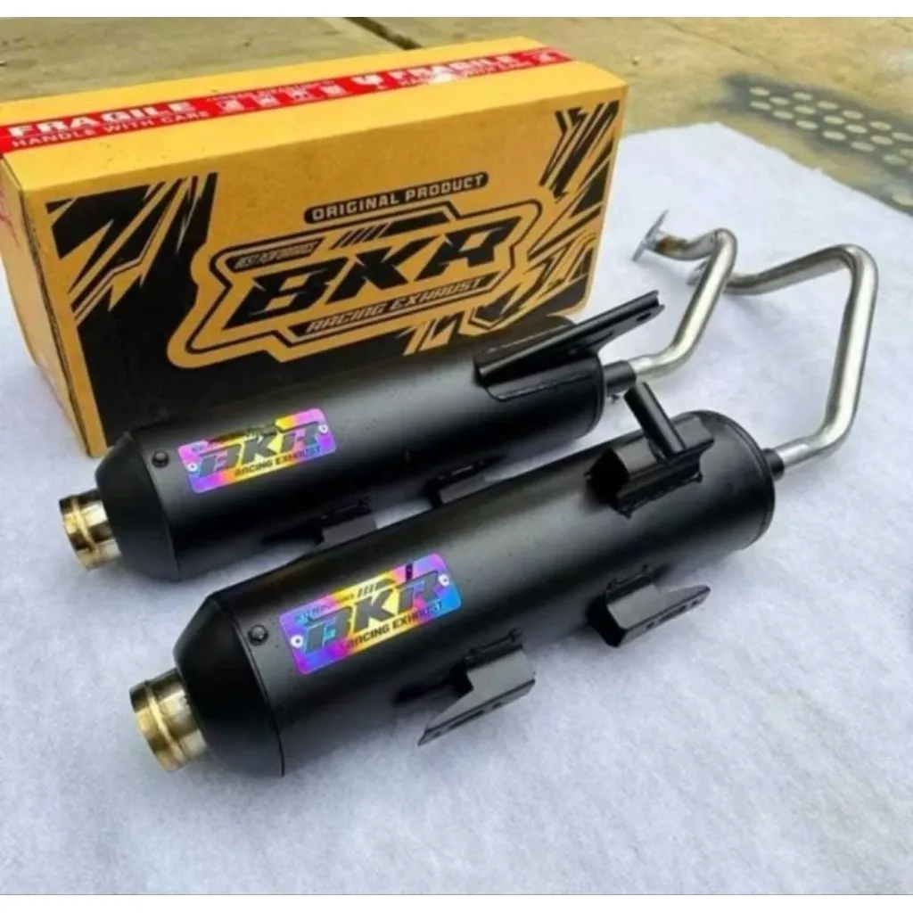 knalpot standar racing bas adem untuk motor beat, Scoopy,Mio,Genio,spacy,Vario dll