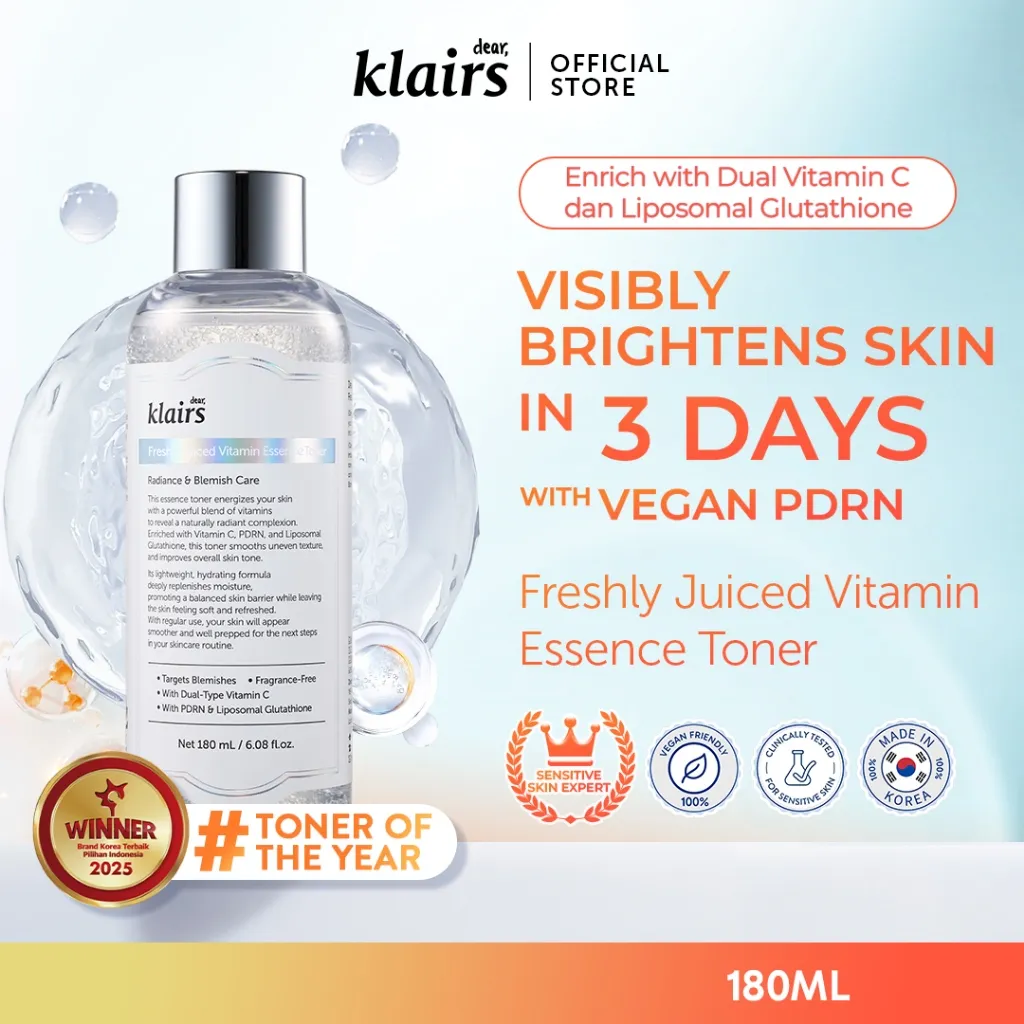 Dear Klairs Freshly Juiced Vitamin Essence Toner