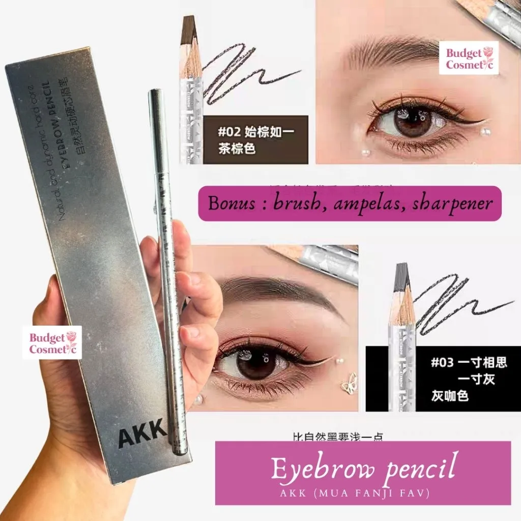 [PASTI ORI] eyebrow CN AKK brow pencil favorite laoshi fanji makeup douyin waterproof serat pensil alis
