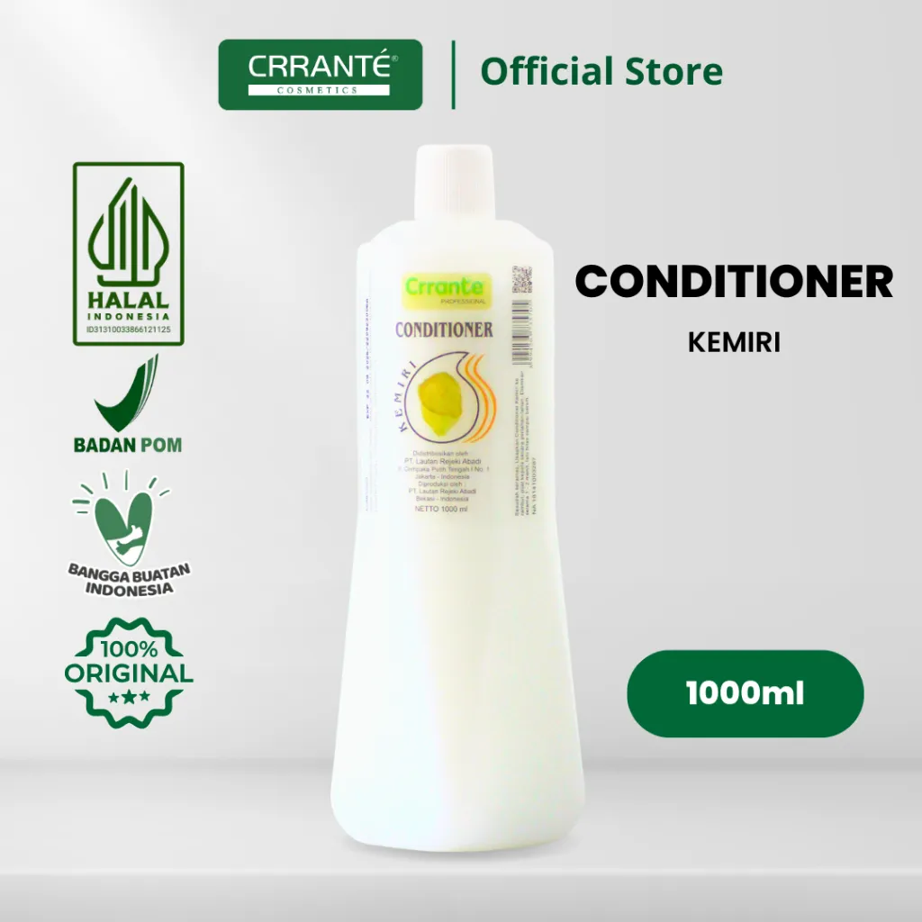 Crrante Conditioner Rambut With Ekstrak Kemiri 1 Liter