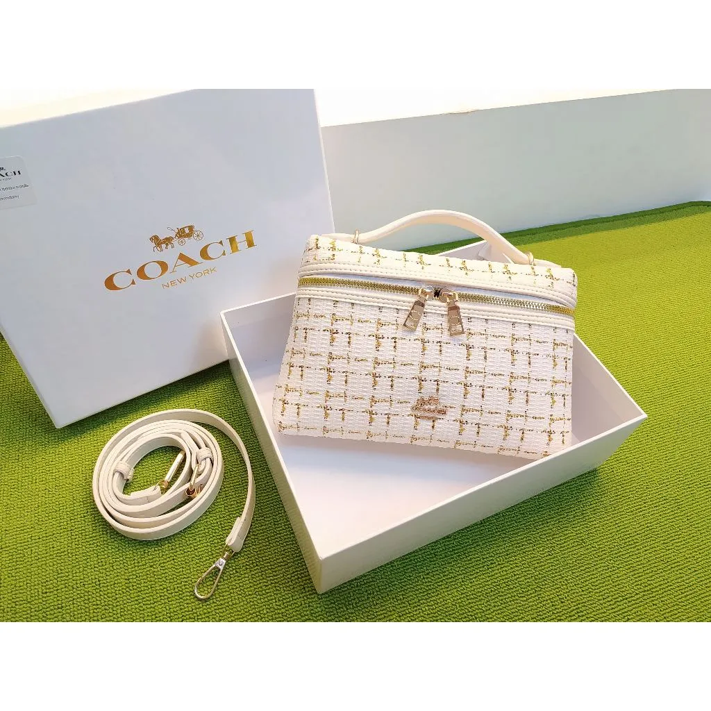 FREE BOX!!!Tas wanita Nolita piana Luxury bag bahan togo motif kulit jeruk / Top-Handle Tas make-up cewek terlaris 2024