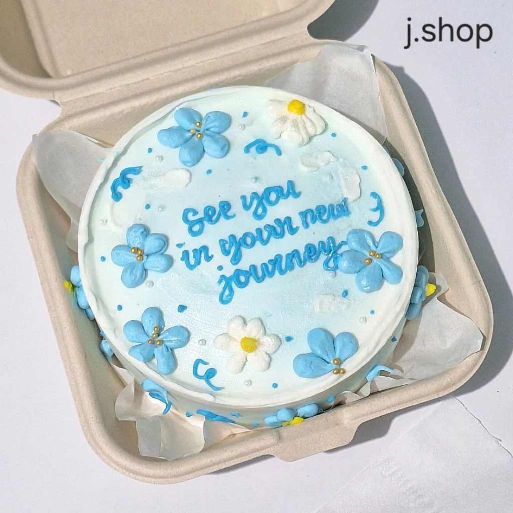 [D12cm] (BISA DADAKAN) BENTO Cake Jakarta | Kue Ulang Tahun | Custom Birthday Cake | Korean Cake [Baca Deskripsi]