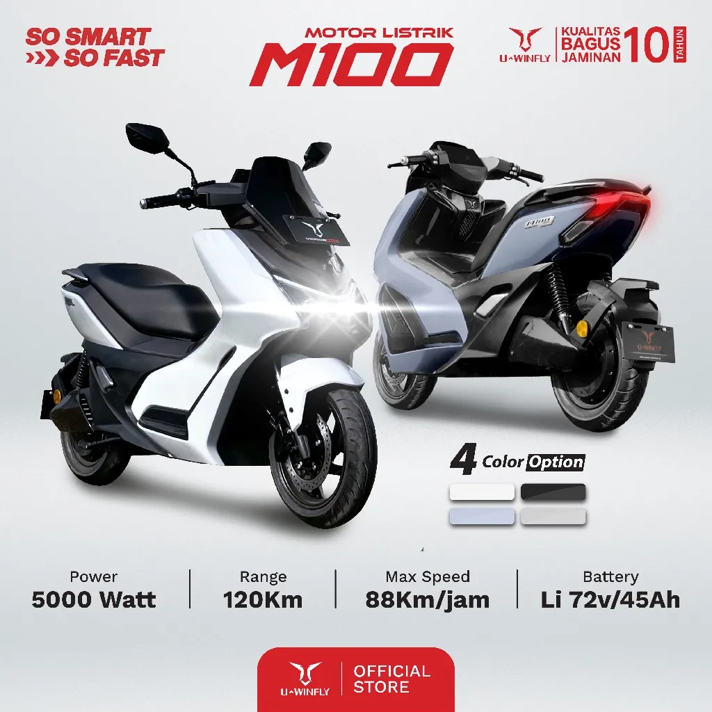U-Winfly M100  GEN 3 (Motor Listrik)