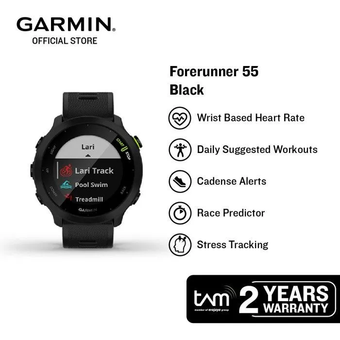 Garmin Forerunner 55 - Black