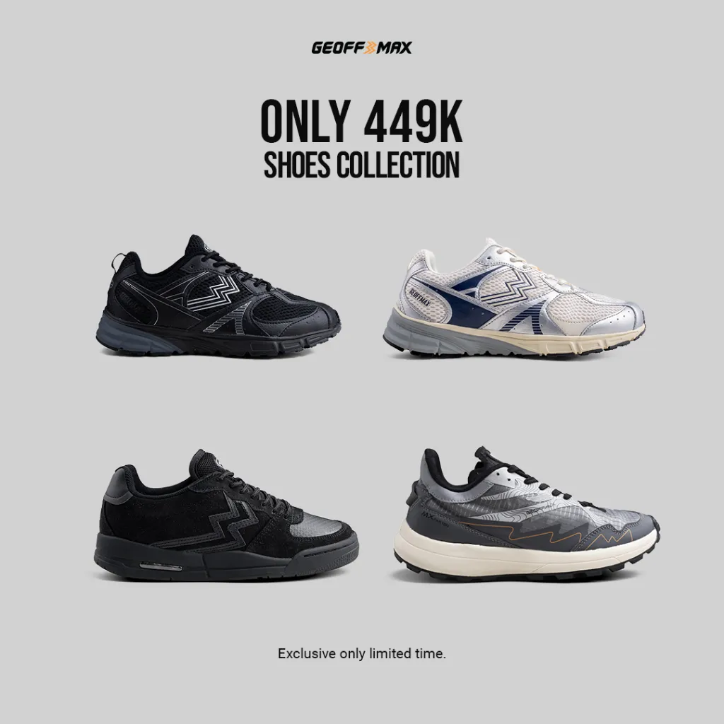 Geoff Max - Koleksi Shoes 449K | Sepatu Daily Pria Wanita
