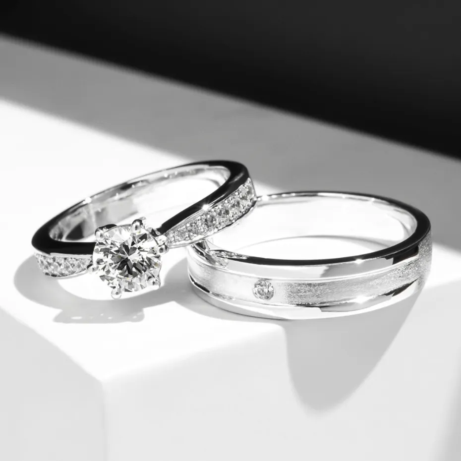Kotagede Jewellery - Cincin Custom Premium Tunangan Couple Palladium 10%, Palladium 5%, dan Silver