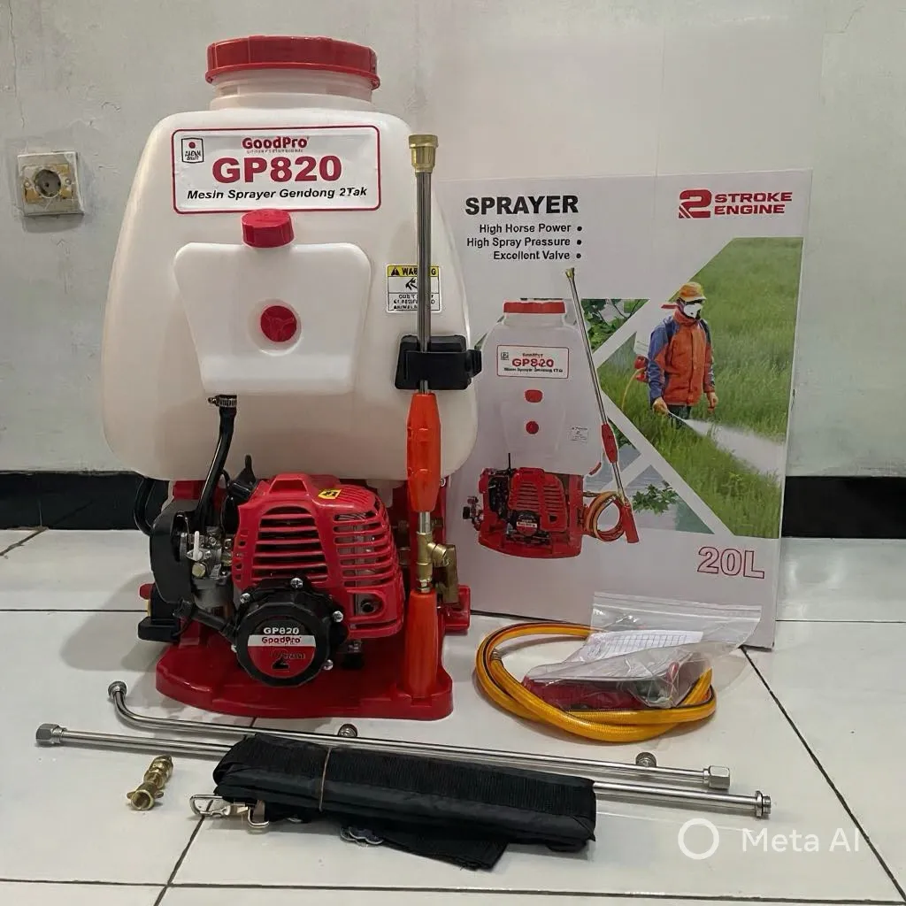 MESIN SEMPROT HAMA GENDONG 15L & 20L ENGINE SPRAYER 2TAK 4TAK MATRIX KISHON TIGER ATMOZ TURBO DOUBLE CHAMBER MTX788DC TF800tx GoodPro