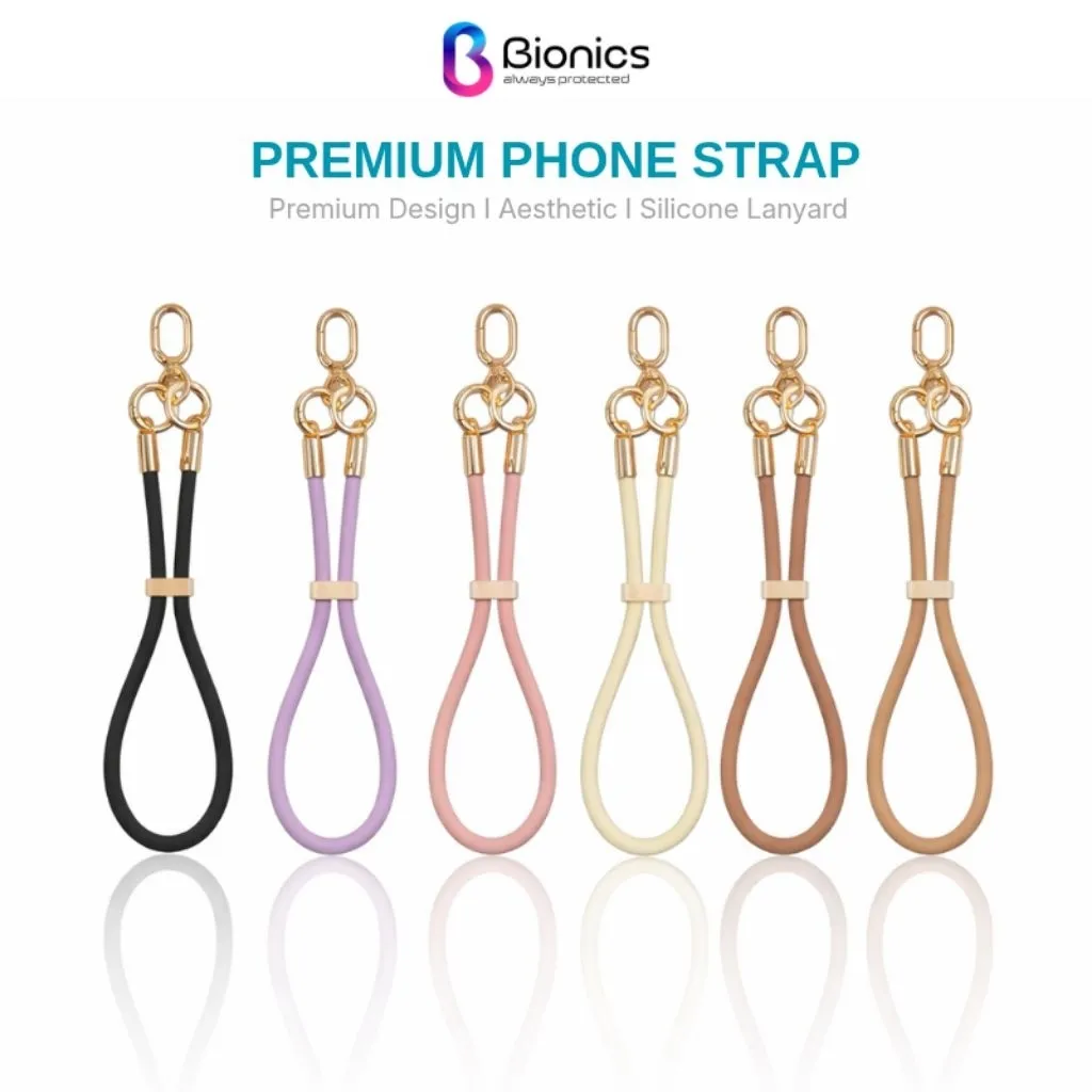 Premium Phone Lanyard Tali Gantungan Hp Case Universal Lanyard 20 cm