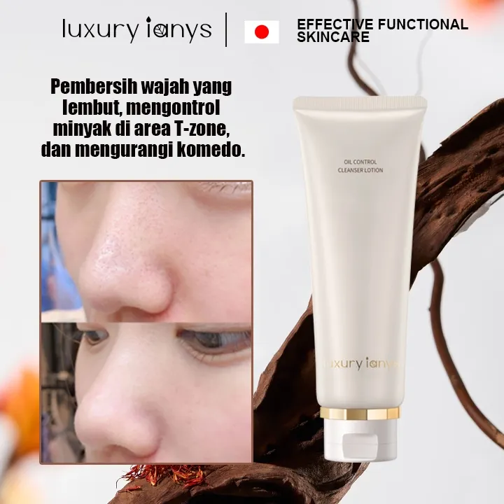 luxury ianys Kulit KontrolCleanser 120g Anti-penuaan Pori-pori Anti aging Jerawat Anti Sensitif Cleanser