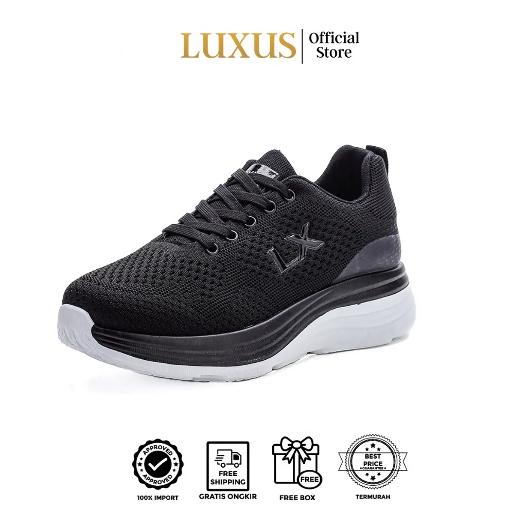 Luxus Hanni Sepatu Sneakers Sport Wanita Casual Korean Style Sport - Lx2052
