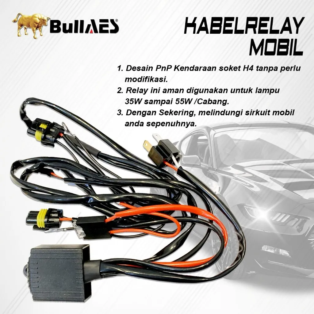 Kabel Relay Set Biled Bilaser AES