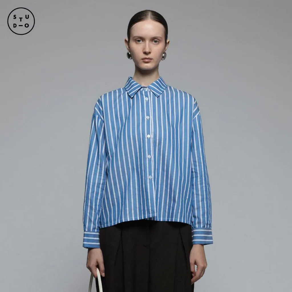 COTTONINK Studio - Atasan Kemeja Wanita Monday Shirt #StudioEssentials