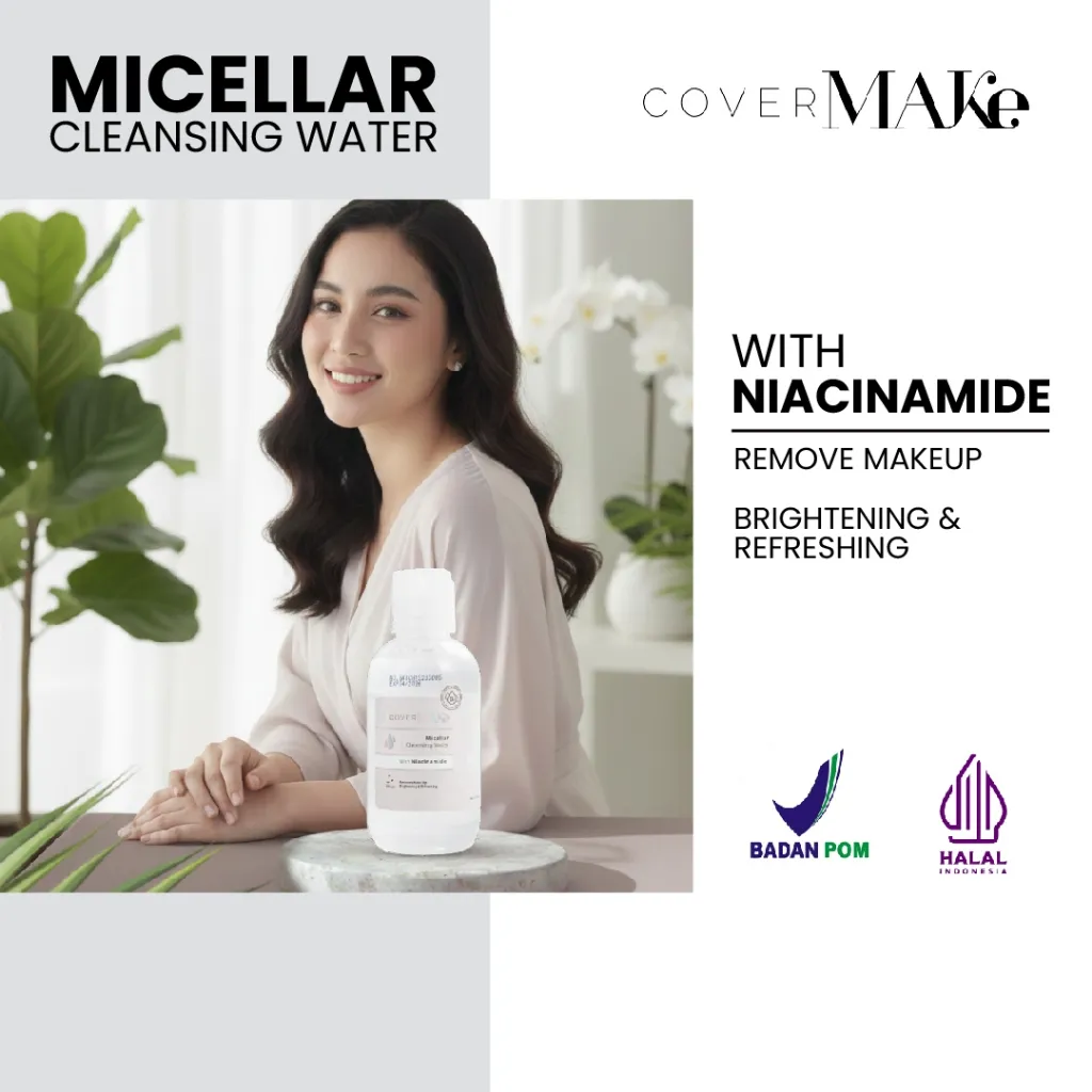 Covermake Micellar Water with Niacinamide