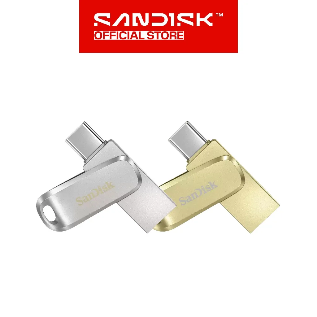 SANDISK Ultra Dual Drive Luxe OTG Type-C 32GB / 64GB / 128GB / 256GB / 512GB USB 3.2