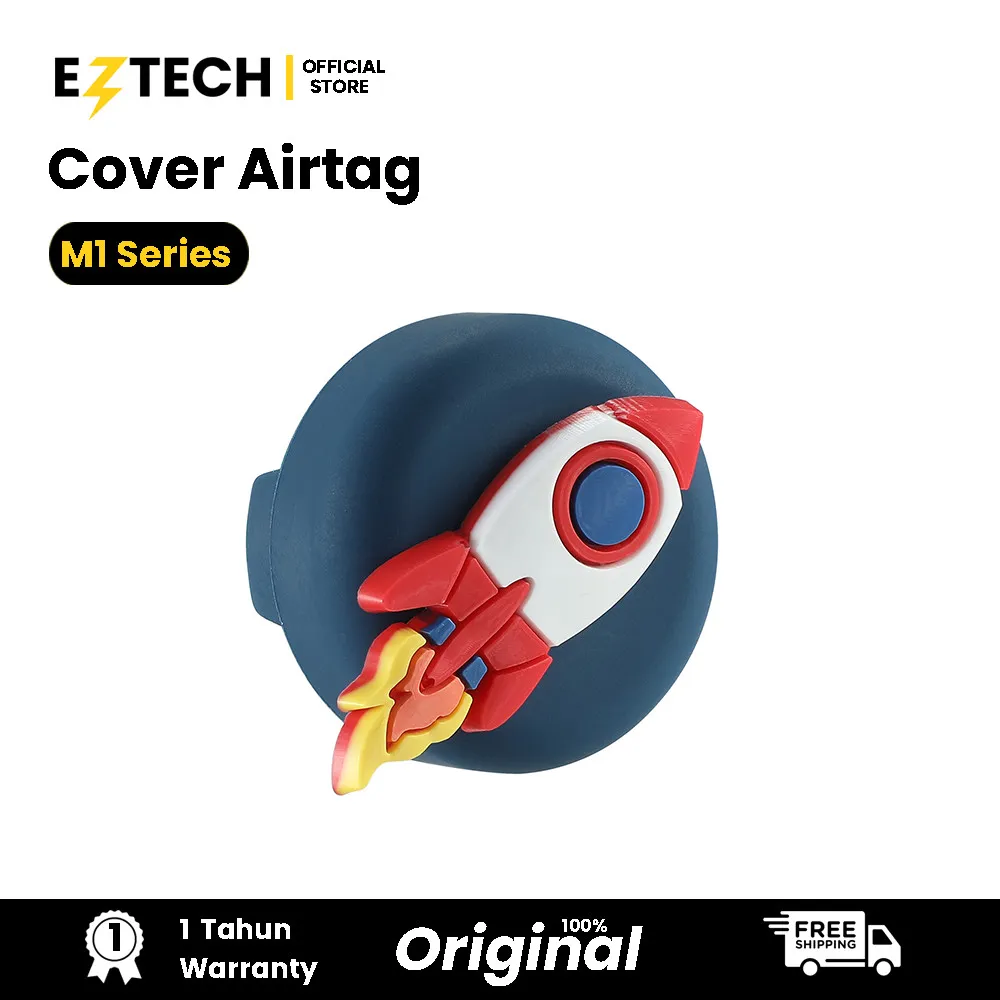 [ KHUSUS APPLE IOS ] Waterproof Smart Tag M1 GPS Locator Bluetooth  Airtag  [ EZTECH]