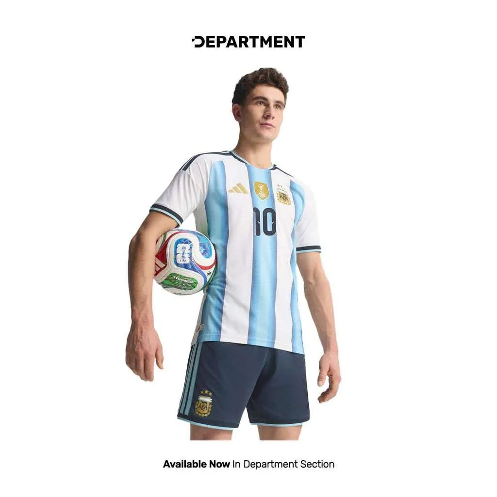 ADIDAS ARGENTINA 2026 WORLD CUP HOME MESSI AUTHENTIC KH3934 Jersey Bola Pria ORIGINAL