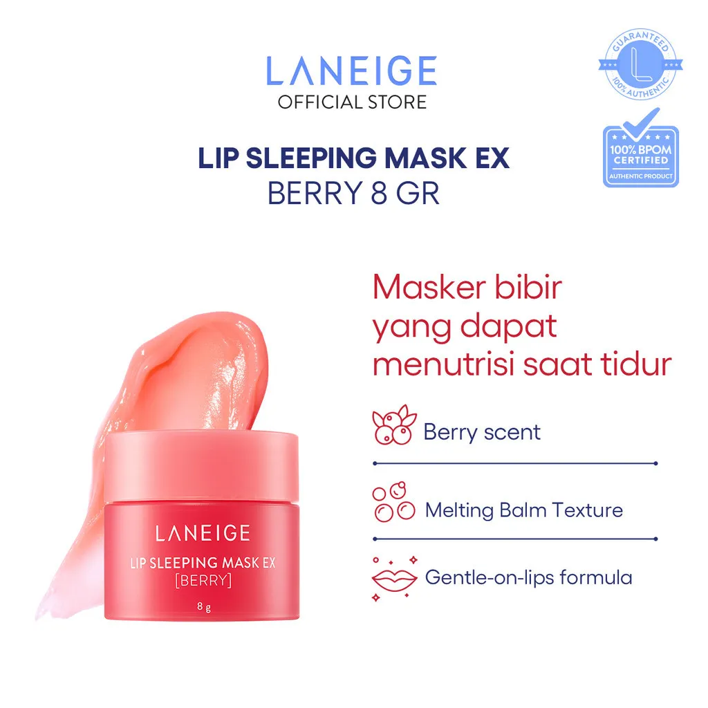 LANEIGE Lip Sleeping Mask Berry 8 gr
