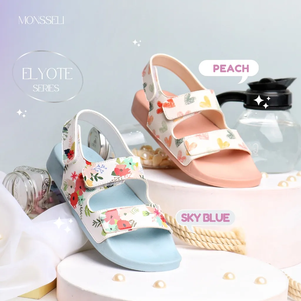 SANDAL WANITA KIDS SLIDE RINGAN ANTI SLIP MSL ELYOTE