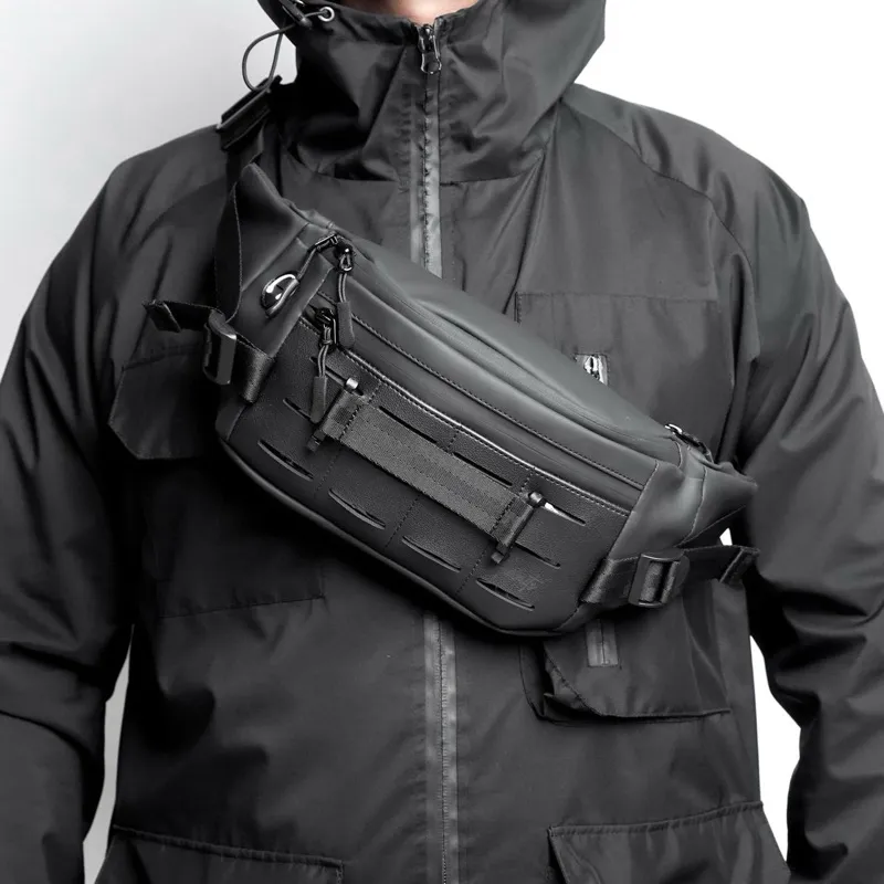 Harmits Project - HAMMERS Waistbag Slingbag Waterproof Tas Pinggang Selempang Ringan Anti Air Pria