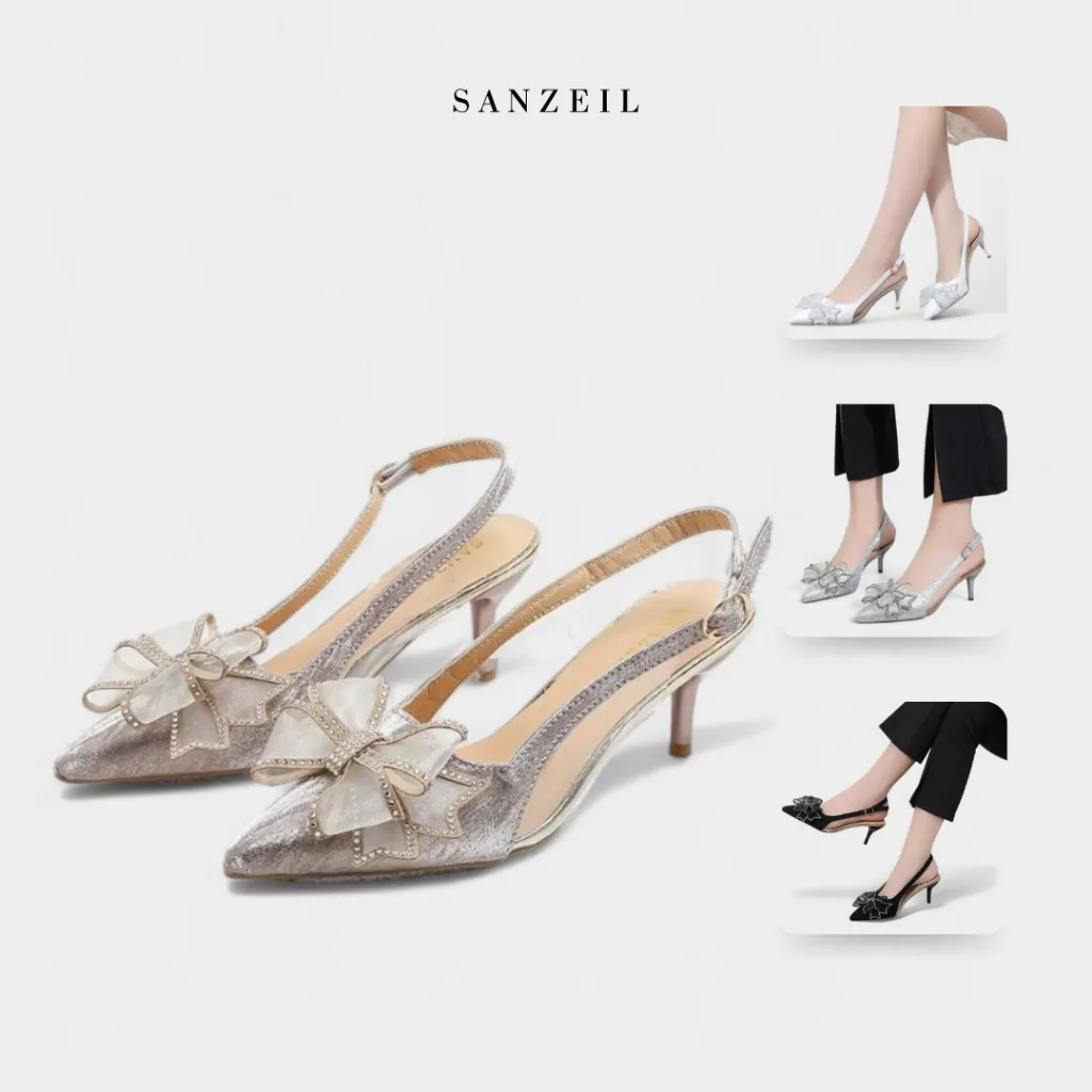 Sanzeil - Sanzeil Dewi Sepatu Wanita Flat dan 5cm 4411
