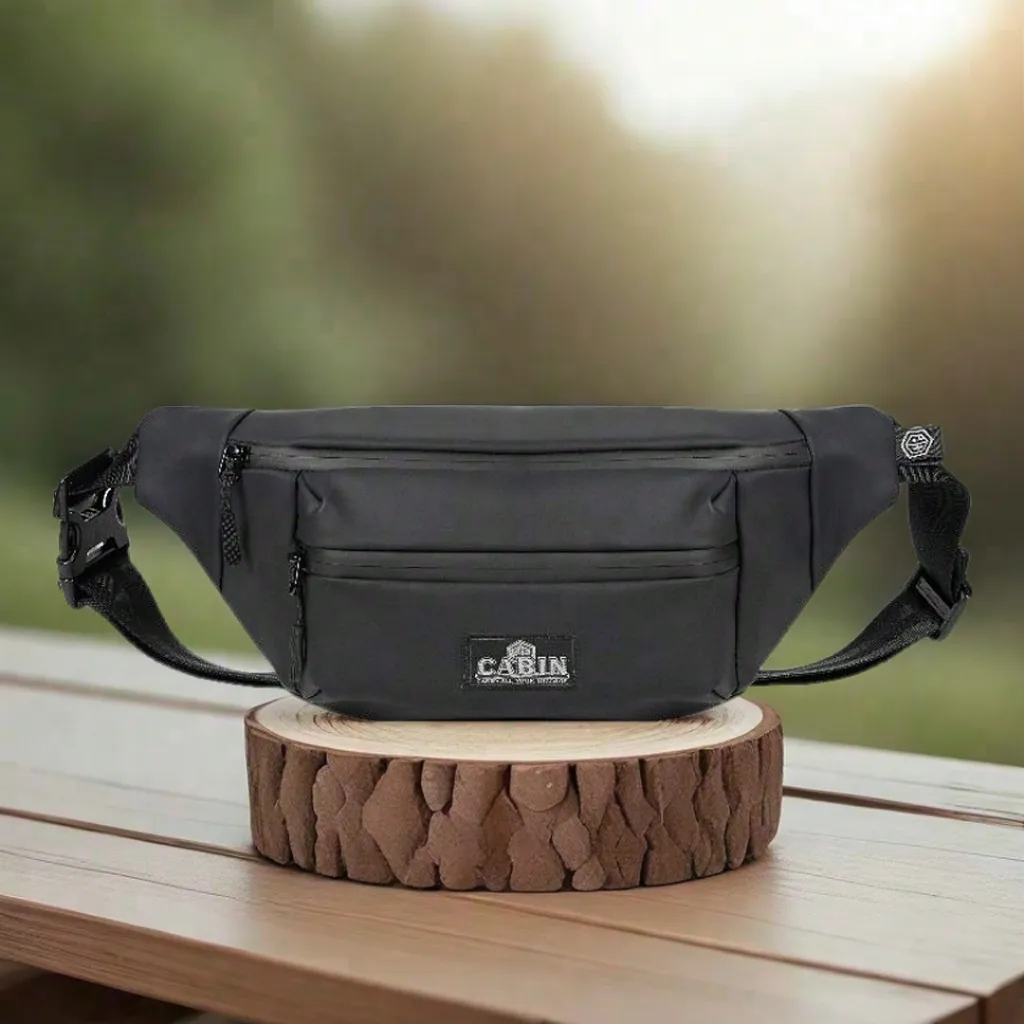 CABINES PRO |Willow Tas Waistbag Slingbag Waterproof tas pinggang Selempang ringan Anti air Pria