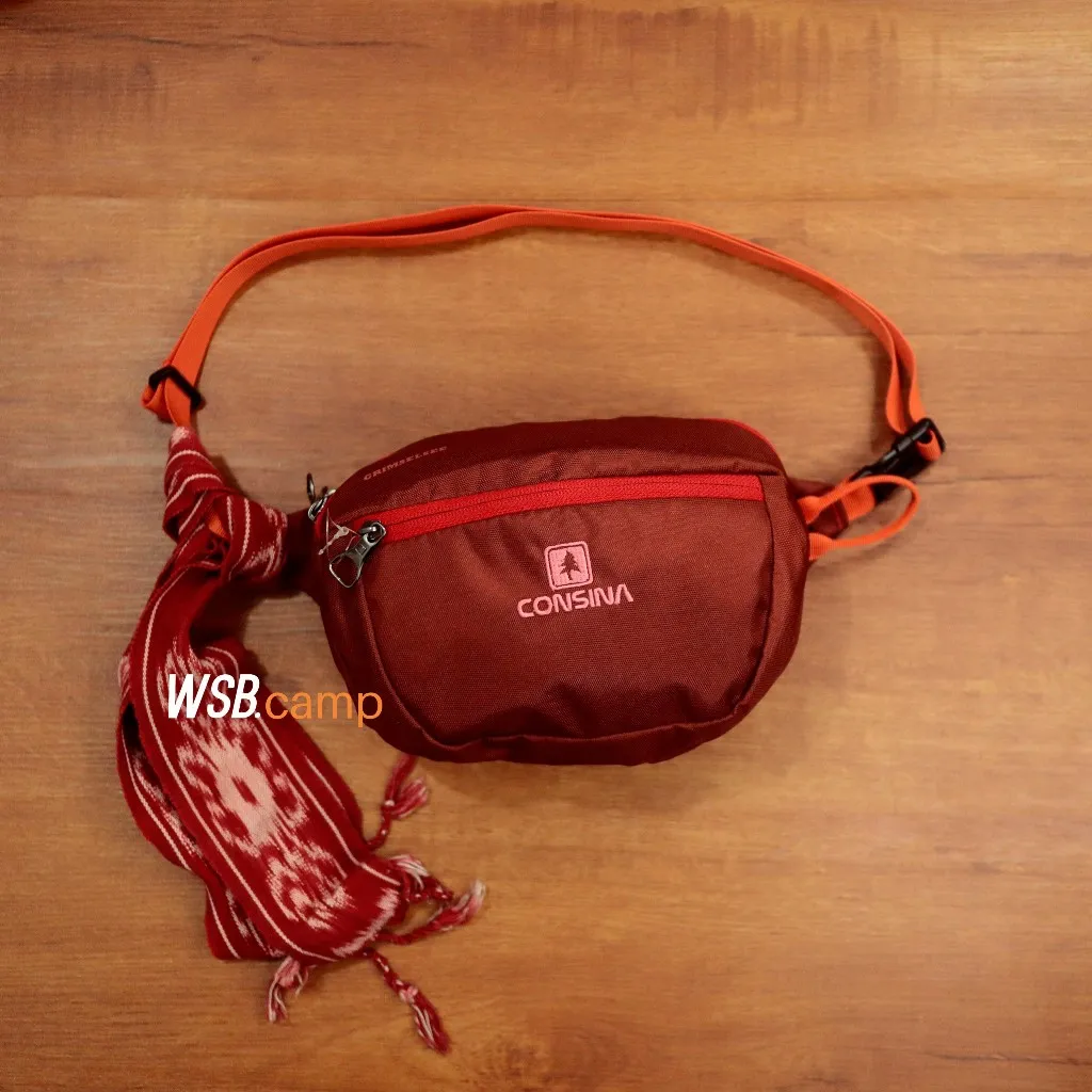 TAS SELAMPANG CONSINA - GRIMSELSEE - NUSANERA - Tas Pinggang - Sling Bag - WAIST BAG ORIGINAL