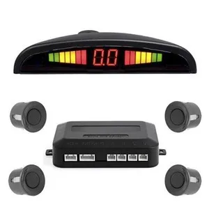 Sensor Parkir Mundur 4 Titik Lengkap Plus LCD Indikator Universal